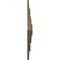 Ekena Millwork Woodruff Ceiling Medallion, Hand-Painted Mississippi Mud Crackle, 23 1/4"OD x 7/8"P CM23WFMMC - alternate 4